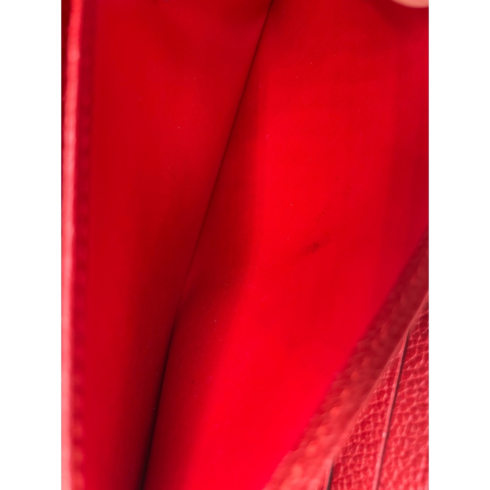 Louis Vuitton Zippy Wallet Cerise Red Monogram Empreinte Leather #850 - Picture 14 of 16
